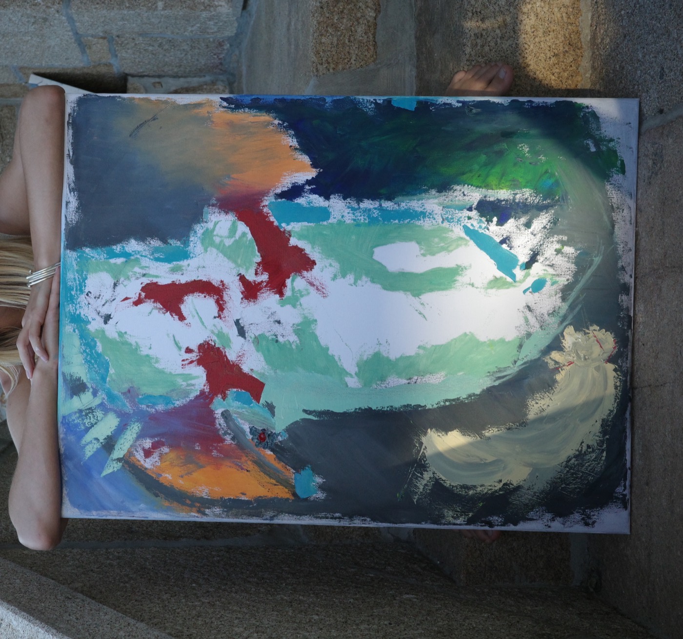 Toys? — Homo Ludens, oil on stretched cotton canvas